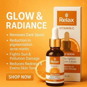 Relax Vitamin C Daily Serum - 30ml | Brightening
