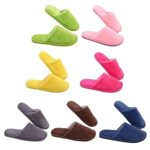 Multi Color Soft Cotton Slippers For Men And Women - Image 4