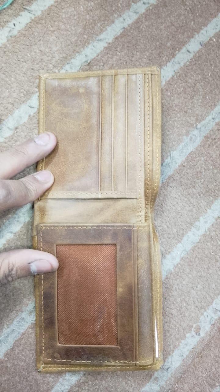 Genuine Leather Wallet for Men | Slim Bifold Design - Image 3