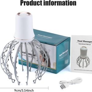 Electric Scalp Massager Octopus Shaped Scalp Massager