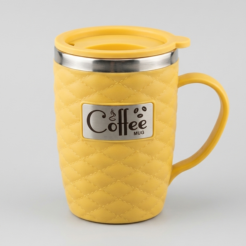 Eco Sip Stainless Steel Coffee Mug 400ml - Image 2