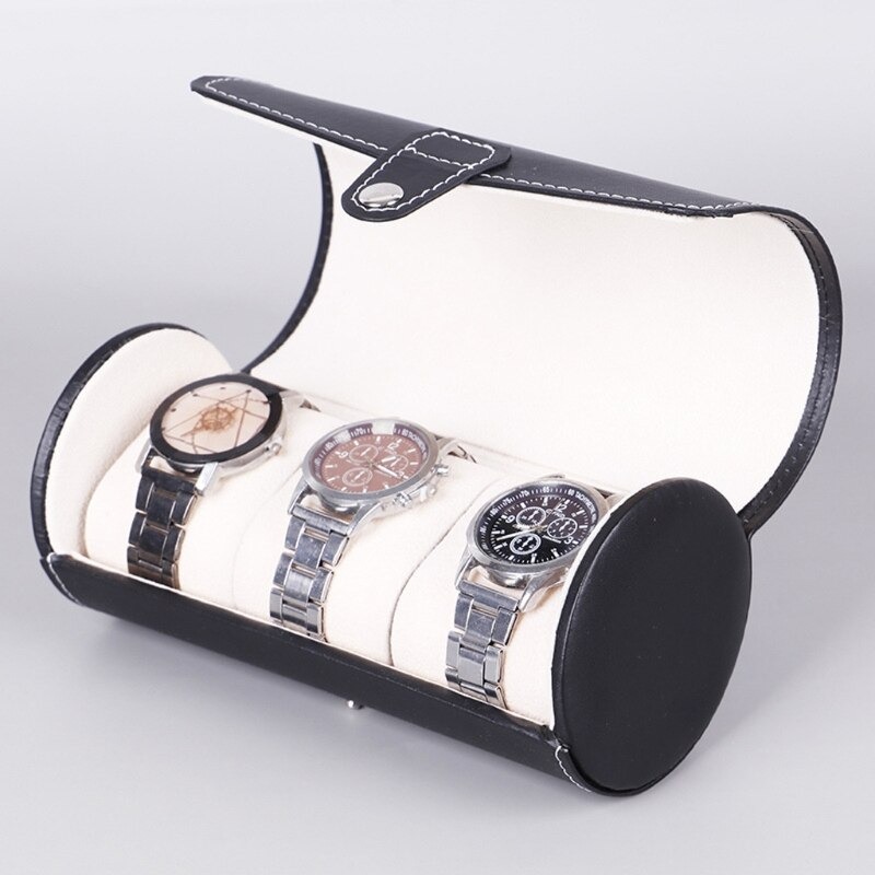 3 Slot Wristwatch Bracelet Organizer Travel Pouch Portable - Image 6