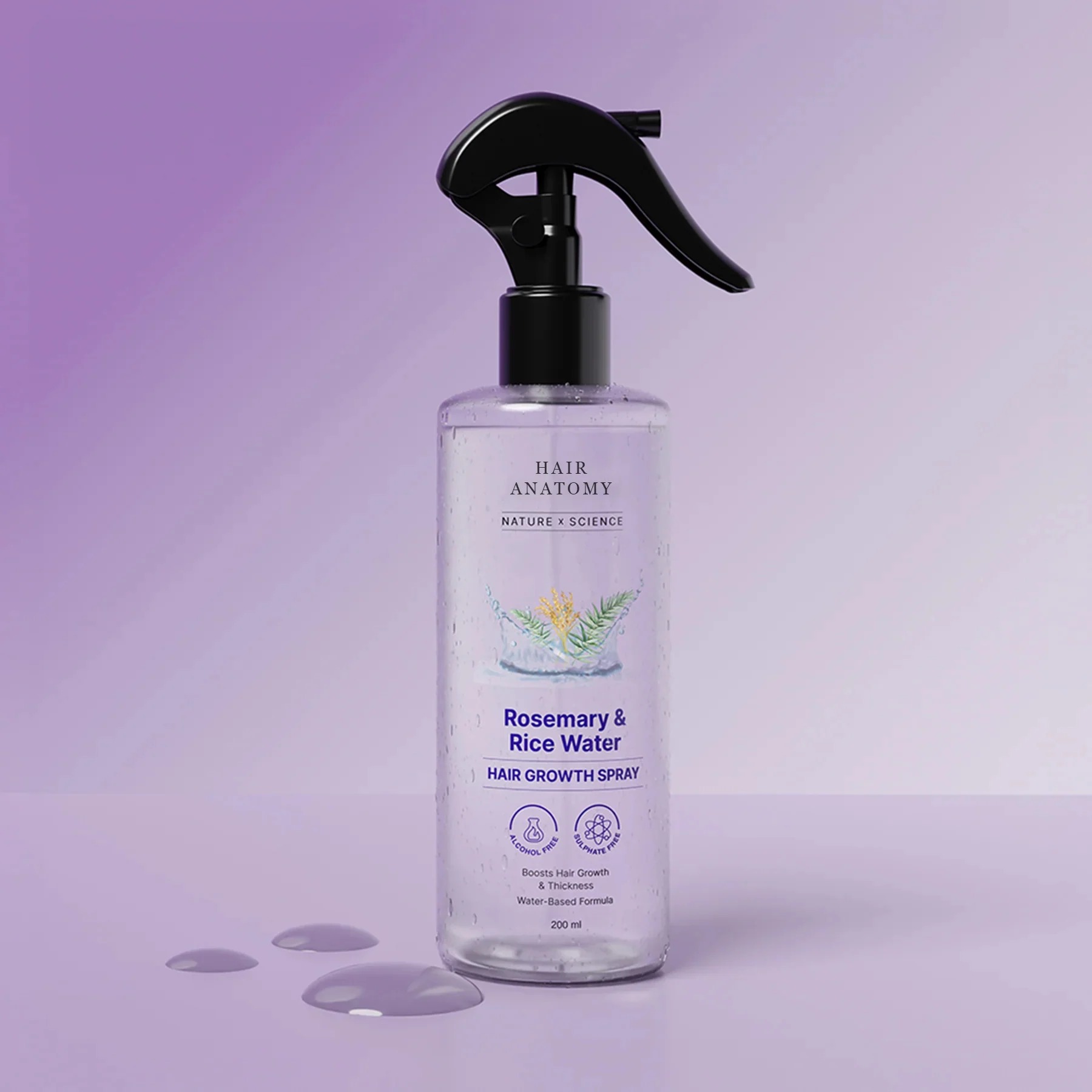 Bare Anatomy Rosemary Water Spray for Hair Growth - Image 3